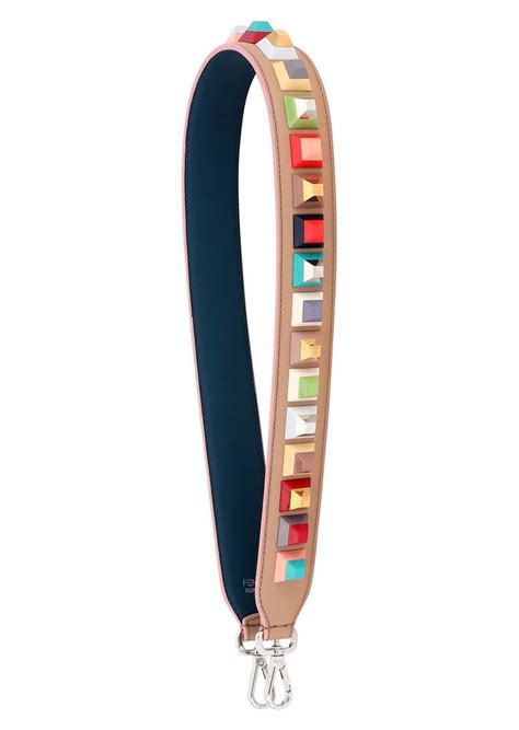 fendi multicolor strap|Fendi straps for handbags.